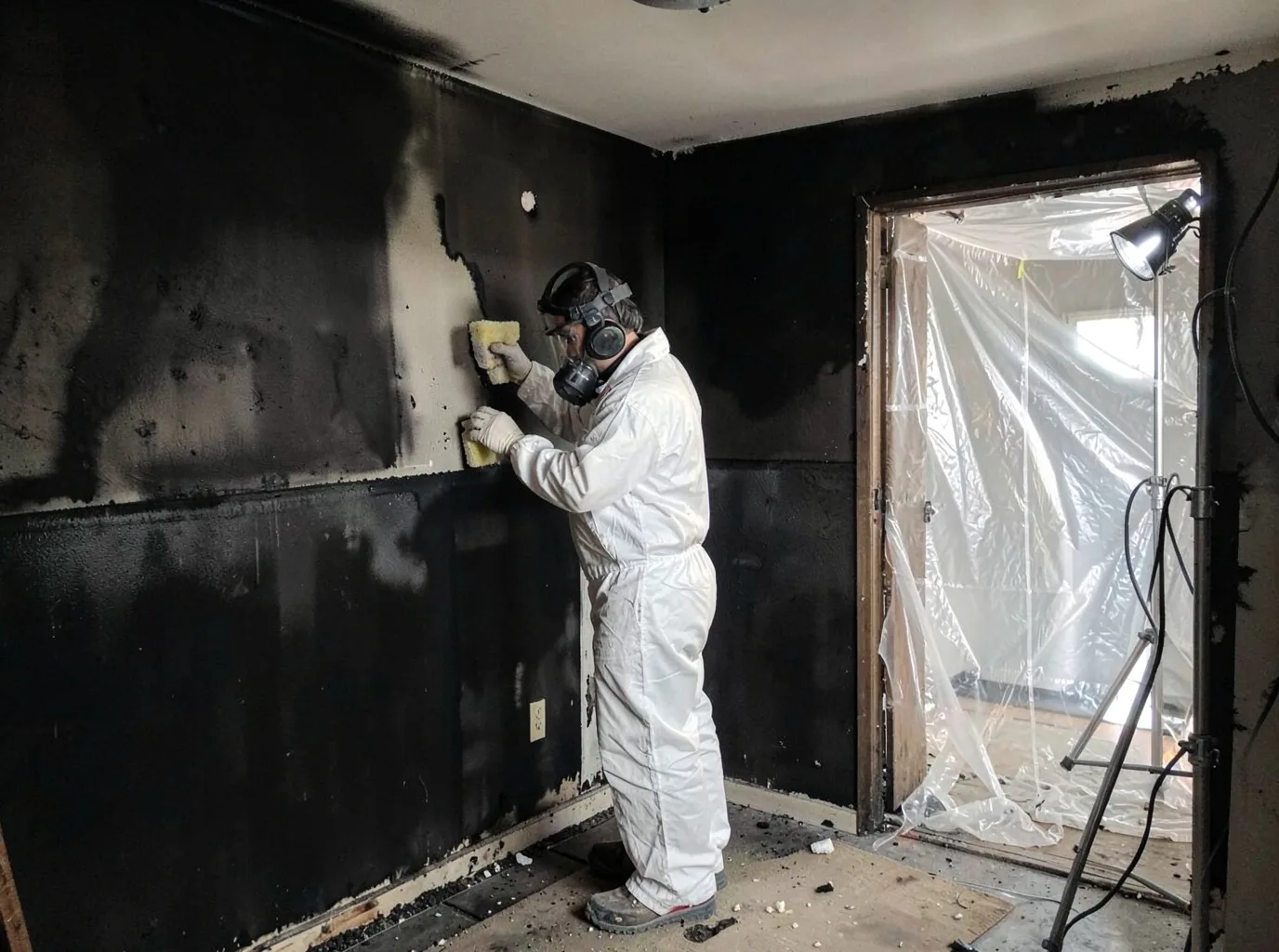 Fire Damage Restoration company in Valley Springs, SD